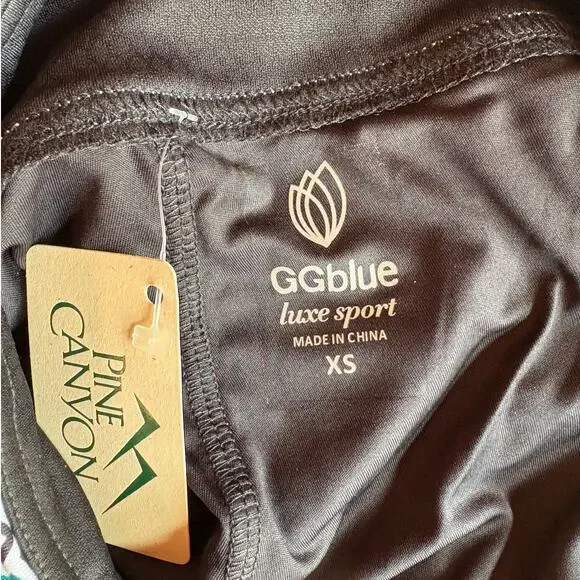 GG Blue Geoprint Ruffle Athletic Skort Golf Tennis Outdoors NWT size XS - Picture 6 of 7